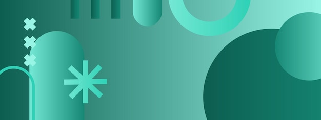 fundo de design abstrato vetor banner de gradiente colorido abstrato