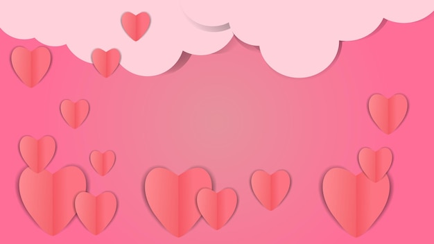 Fundo de design de amor universal