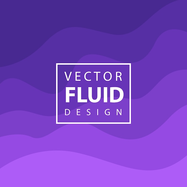 Fundo de design fluido vector colorido