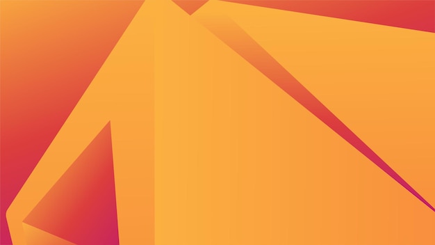 Fundo de design geométrico abstrato colorido de listras dinâmicas laranja modernas para banner e papel de parede de folheto de apresentação de cartão de visita