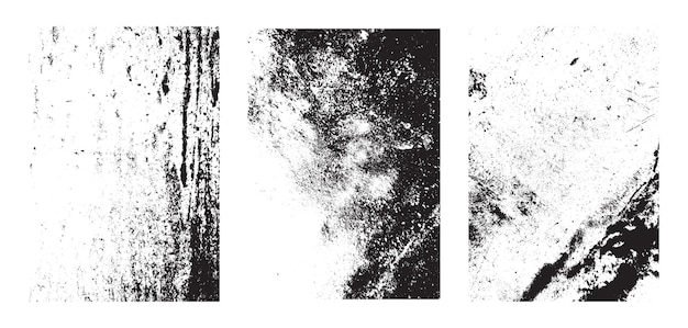 Fundo de efeito de textura grunge preto e branco com conceito de textura áspera de sobreposição angustiada