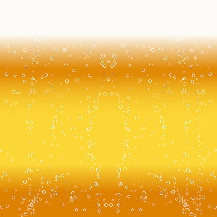 Vetor fundo de espuma de cerveja