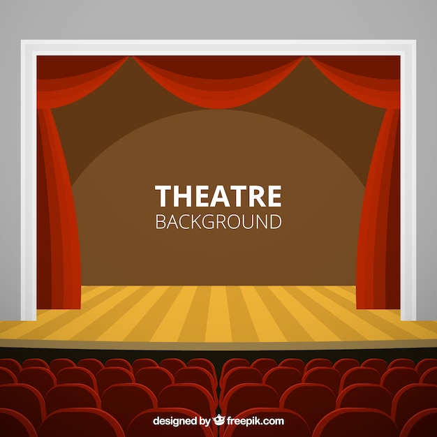 Fundo de estágio teatro