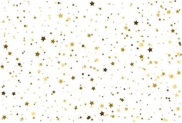 Fundo de estrela dourada de natal