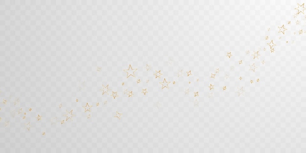 Fundo de estrela dourada desenho elegante ilustração vetorial