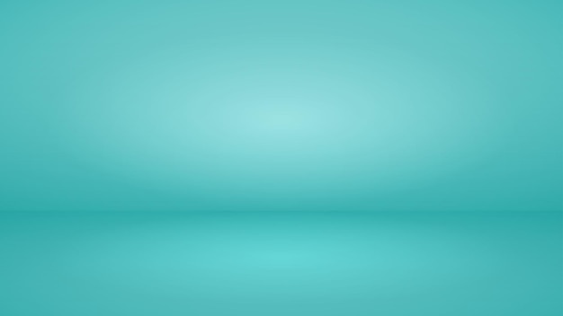 Fundo de estúdio vazio com iluminação suave em tons de azul claro