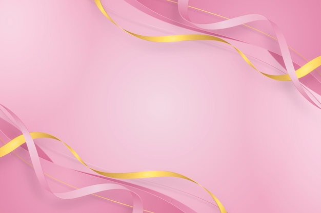 Fundo de fita de luxo em gradiente