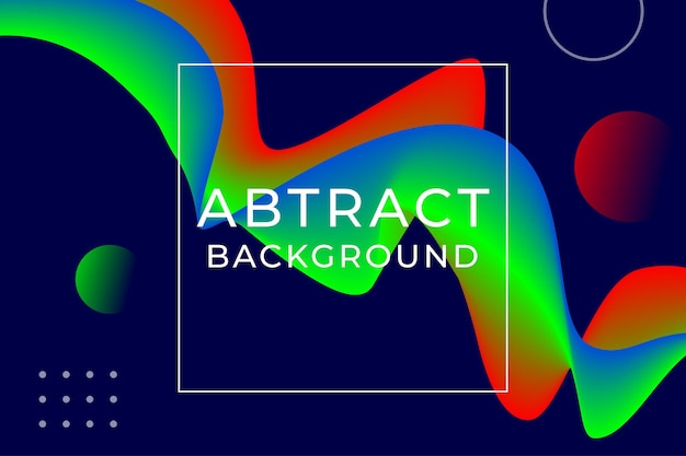 Fundo de gradação de ressonância abstrata vetor premium