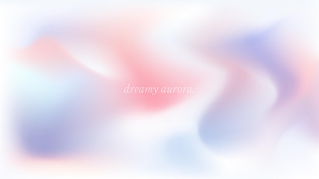 Fundo de gradiente abstrato com efeito de desfocamento suave em tons roxos e azuis tons suaves sonhadores