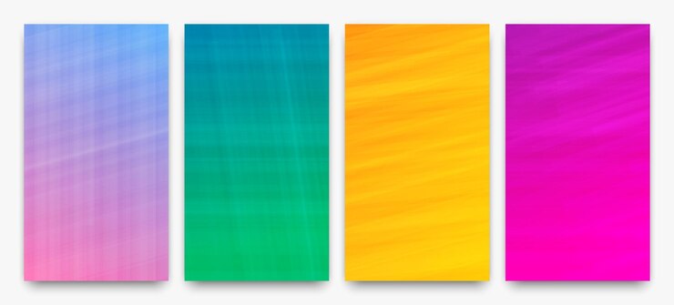 Vetor fundo de gradiente colorido moderno com linhas