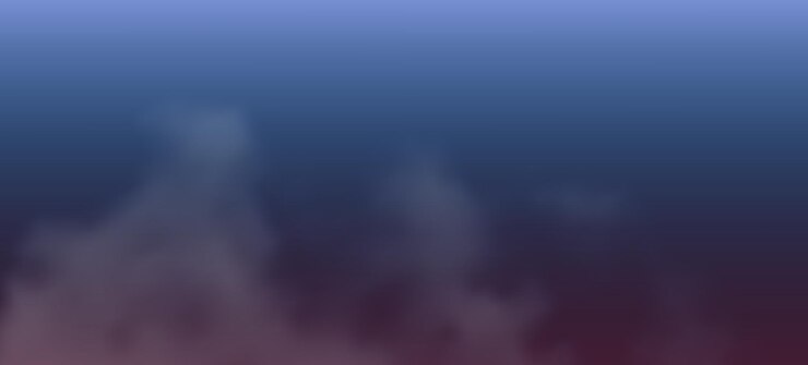 Vetor fundo de gradiente colorido moderno com nuvens