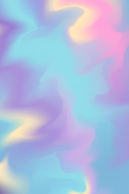 Vetor fundo de gradiente vibrante onda de cor desfocada