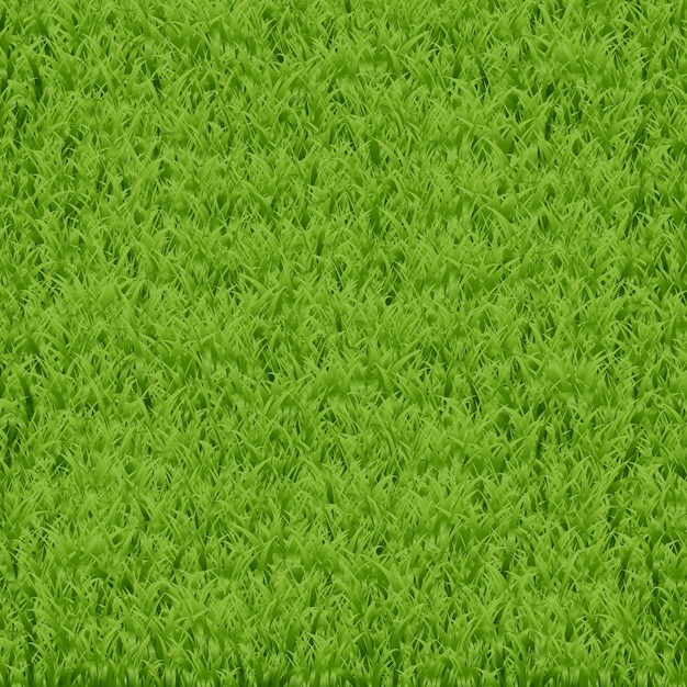 Vetor fundo de grama verde realista para decoração, papel de embrulho de presente e cobertura.