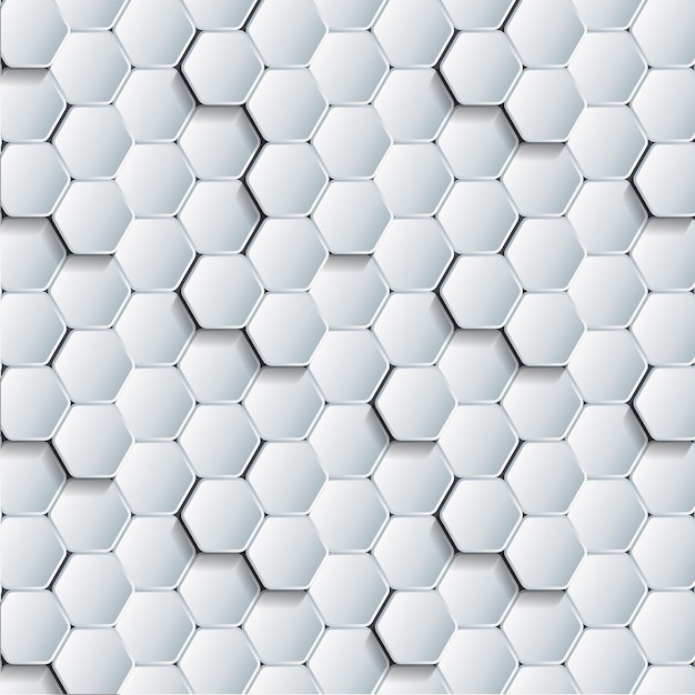 Fundo de hexágono de forma geométrica abstrata, fundo abstrato geométrico com hexágonos