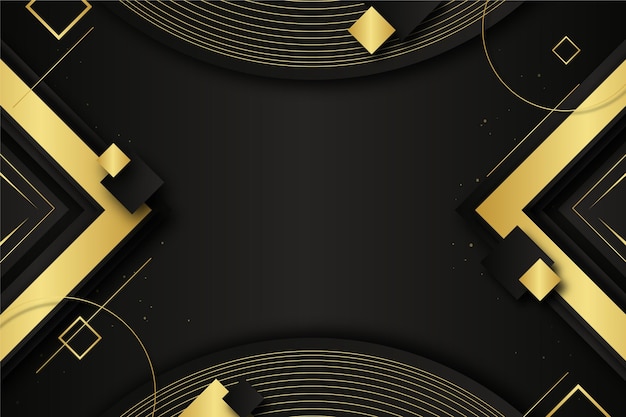 Fundo de luxo dourado gradiente