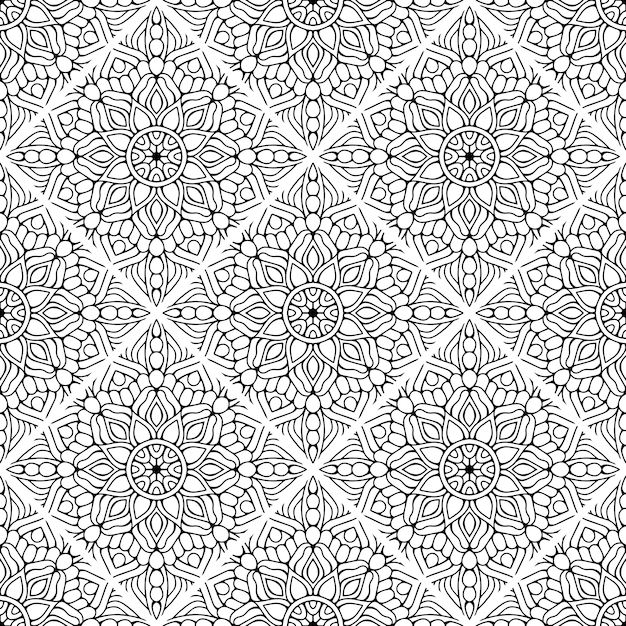 Fundo de luxo mandala ornamental