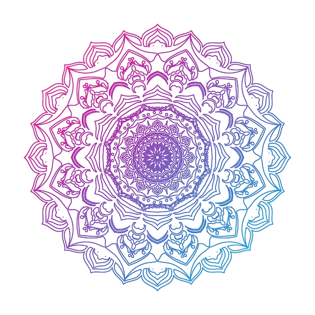 Fundo de mandala de luxo