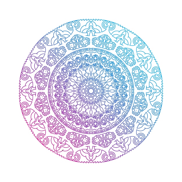 Fundo de mandala de luxo