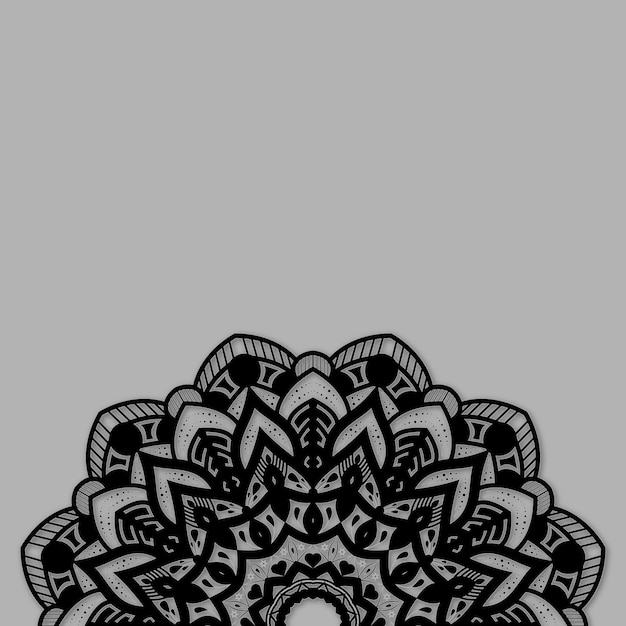 Fundo de mandala de luxo