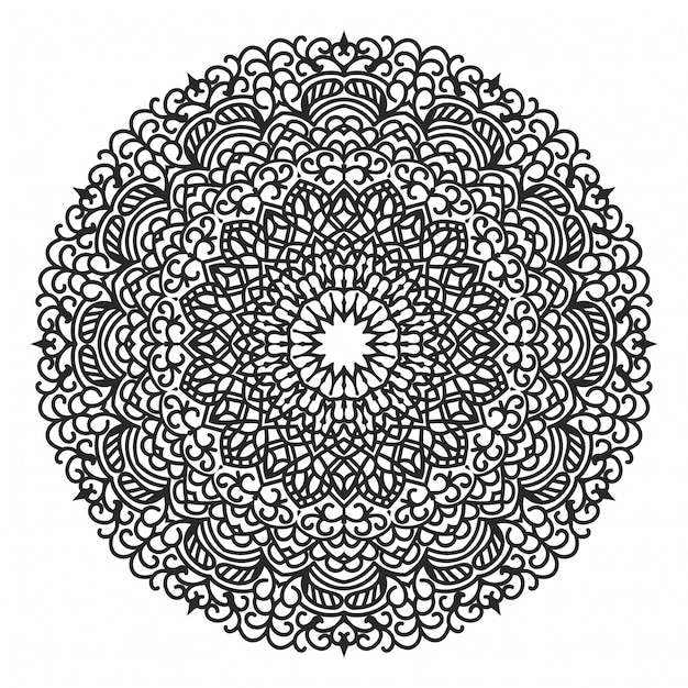 Fundo de mandala de luxo