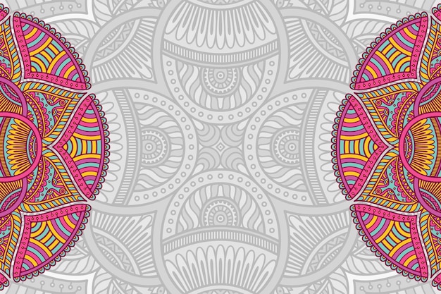 Fundo de mandala desenhado à mão