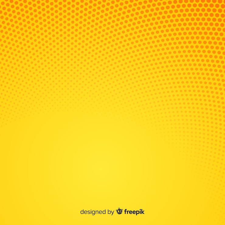 Vetor fundo de meio-tom abstrato amarelo