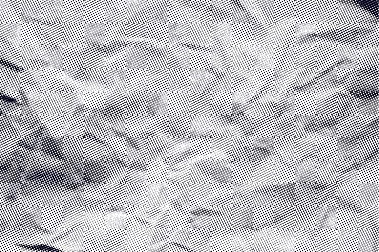 Vetor fundo de meio-tono desenhado à mão
