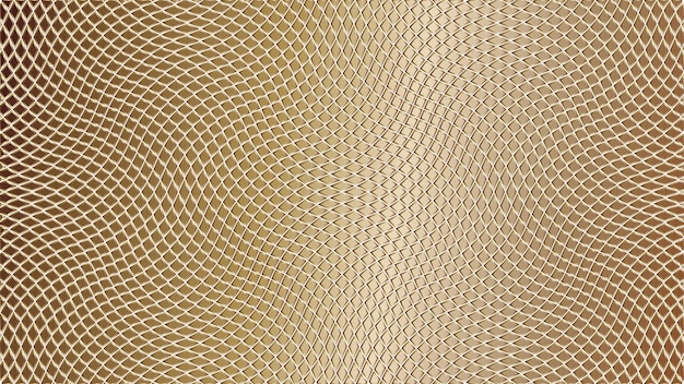 Fundo de mosaico com gradiente dourado