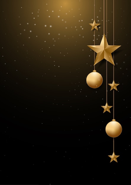 Vetor fundo de natal com e espaço para texto