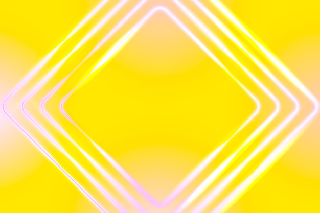 Vetor fundo de neon amarelo gradiente