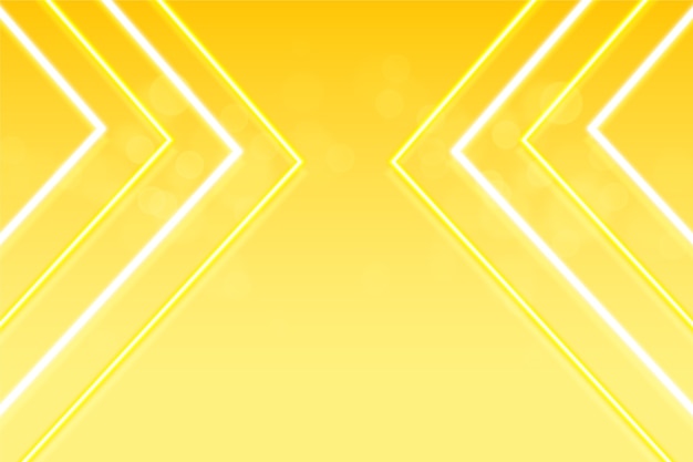Fundo de neon amarelo gradiente