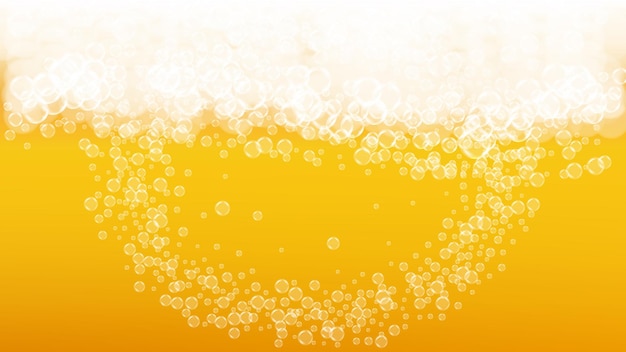 Vetor fundo de oktoberfest espuma de cerveja craft lager splash