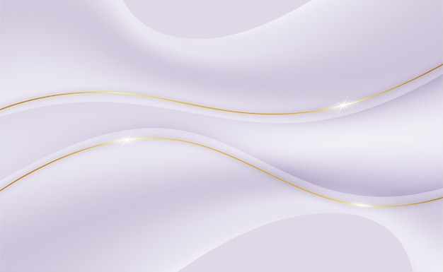 Fundo de onda abstrato de luxo violeta claro
