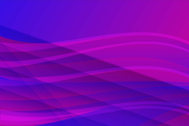 Fundo de onda com cor de gradiente roxo