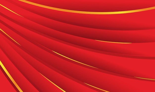fundo de onda de gradiente vermelho