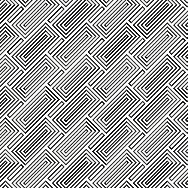 Fundo de padrão abstrato e linha repetida