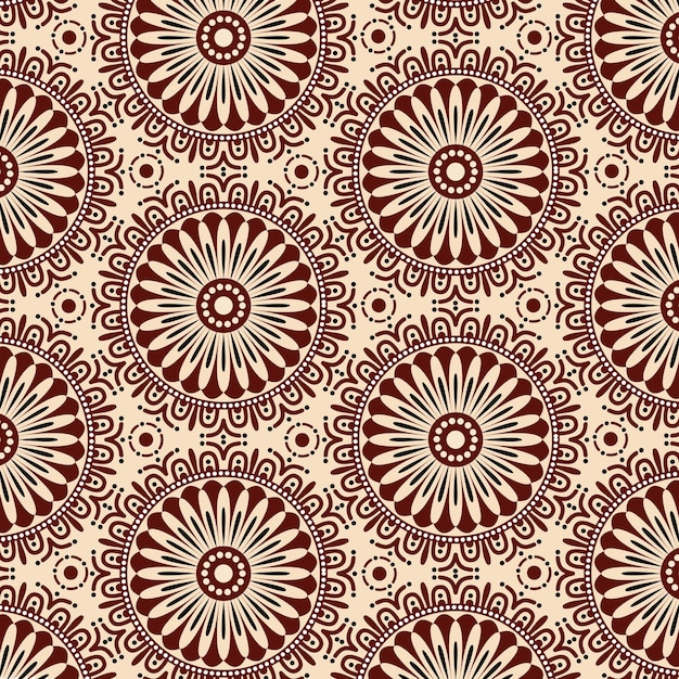 Fundo de padrão de flor sem costura design de textura elegante moderno ilustração vetorial