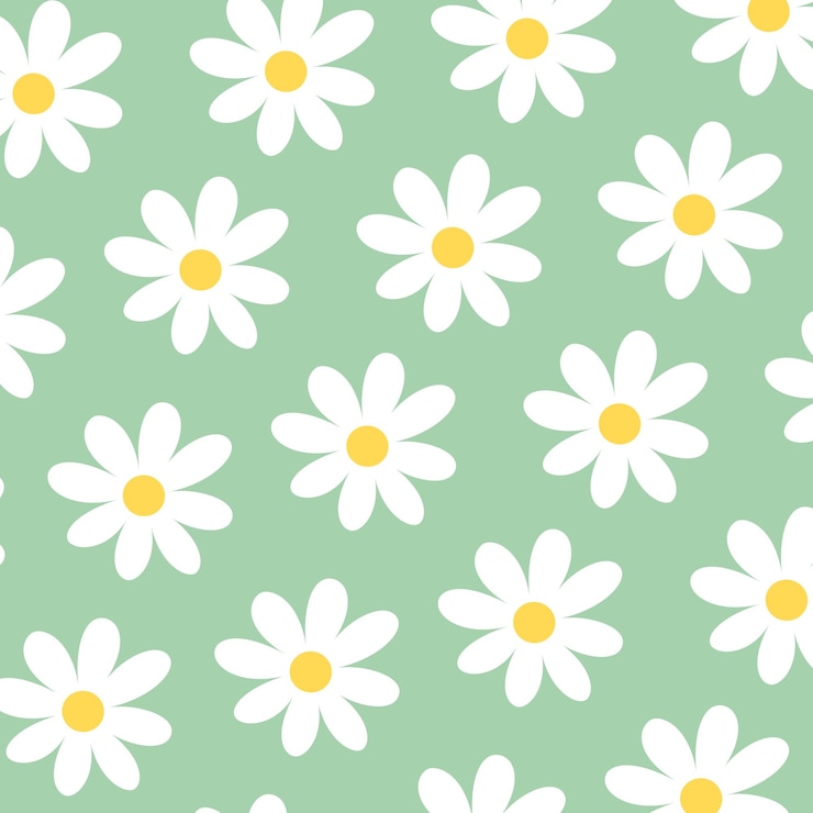 Vetor fundo de padrão de flores