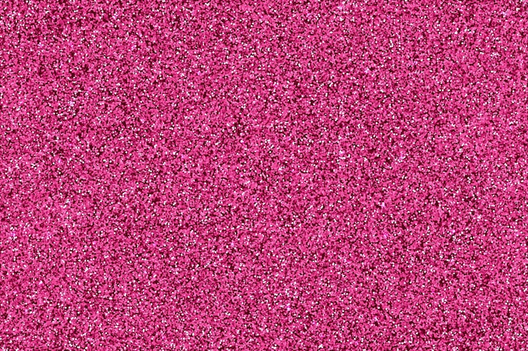 Vetor fundo de partículas de glamour realista rosa glitter dourados