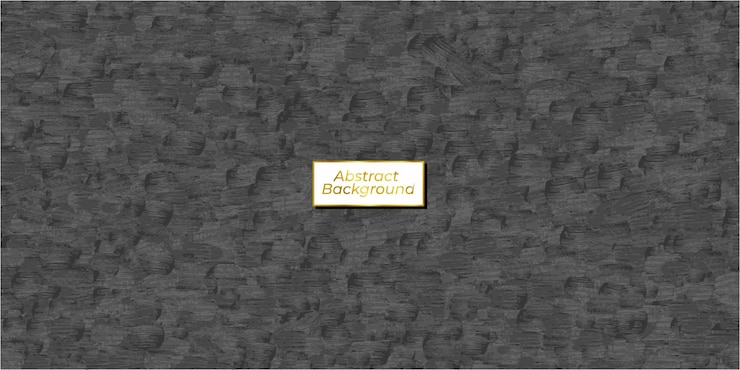 Vetor fundo de pincel de pintura abstrata em tons de cinza preto e branco