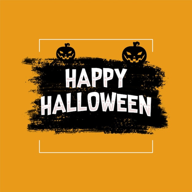 Fundo de pincel para o Halloween