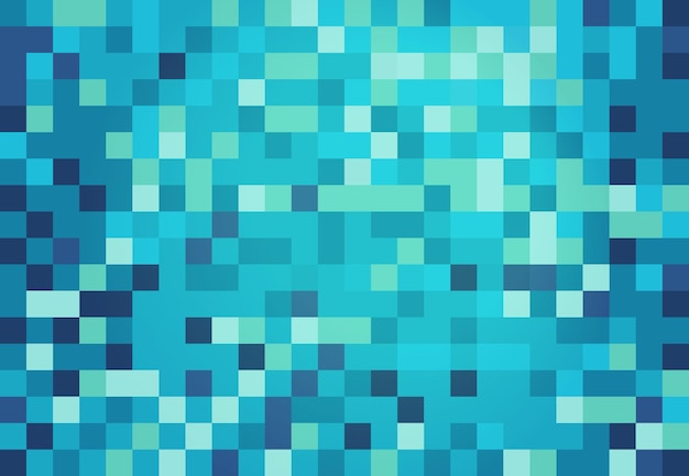 Fundo de pixel simples abstrato azul para impressão de negócios na web