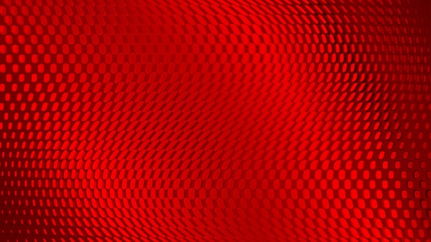 Fundo de pontos abstratos em cores vermelhas