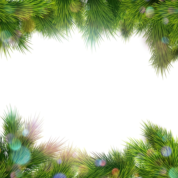 Vetor fundo de quadro de natal.