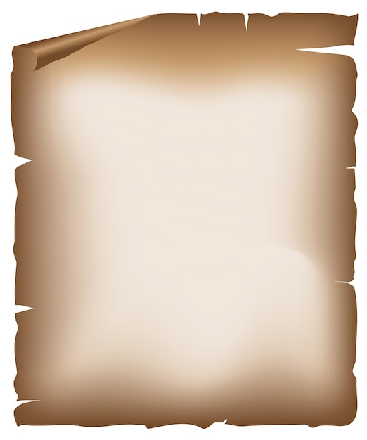 Fundo de rolagem de papel antigo