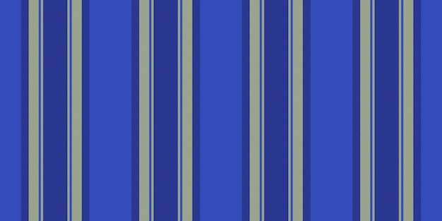 Vetor fundo de tecido de faixa de colagem linhas nostálgicas têxteis sem costura padrão vetorial bonito textura vertical em cores azul e amarelo