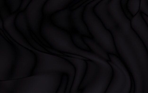 Vetor fundo de tecido preto luxo com espaço de cópia