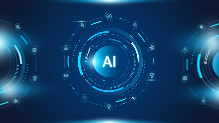 fundo de tecnologia abstrata com as vantagens da inteligência artificial