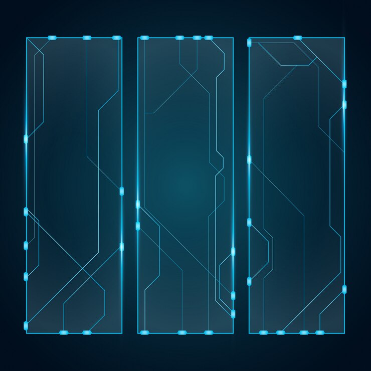 Vetor fundo de tecnologia