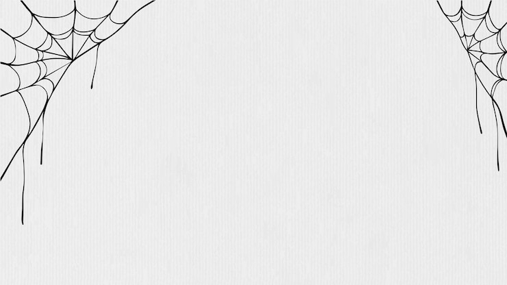Vetor fundo de teia de aranha para o halloween